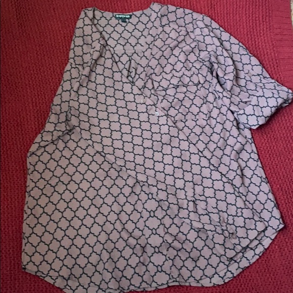 Mauve blouse - Picture 5 of 6